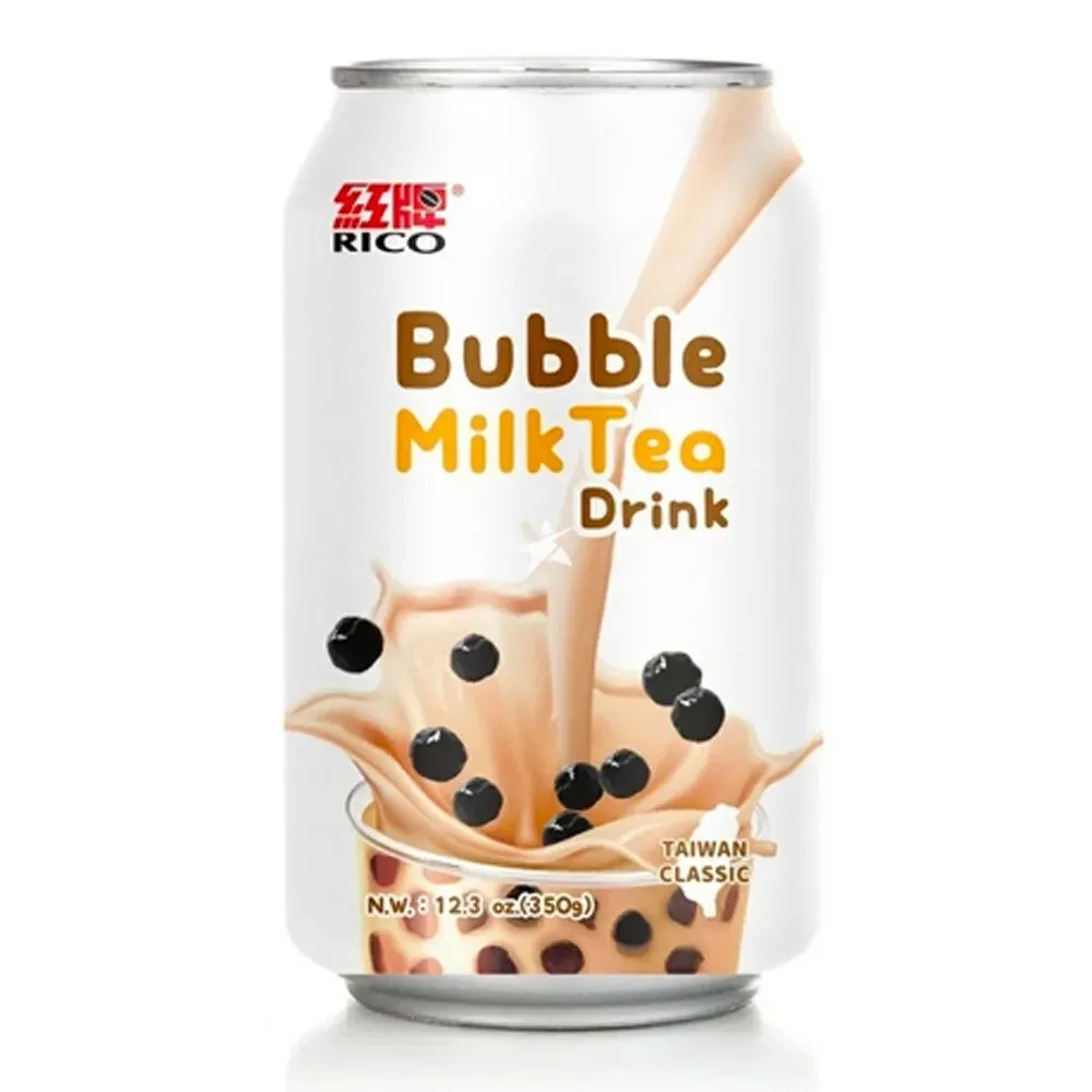 ☆Milk tea☆ Pack of 12), Rico Original Taiwan Classic Bubble Milk Tea