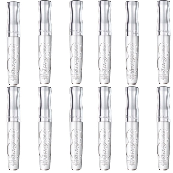 Pack of (12) Rimmel Stay Glossy 6 Hour Lip gloss, Seduce Me, 0.18 Fluid Ounce