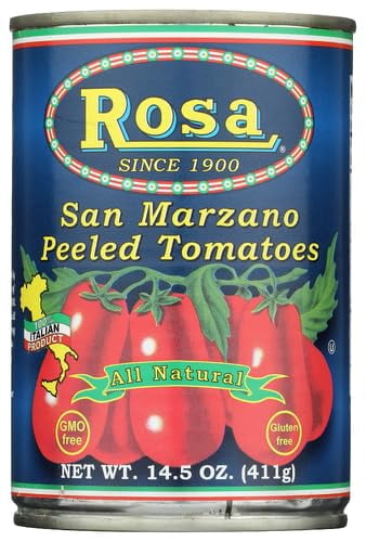 (Pack of 12) Rosa Peeled San Marzano Tomatoes 14.5 Oz