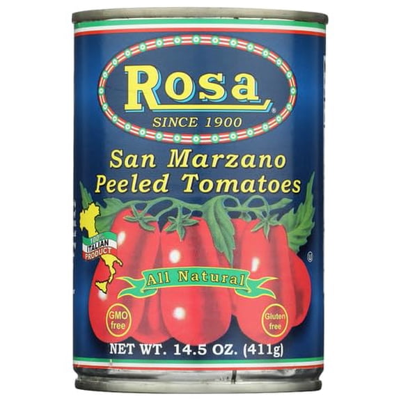 (Pack of 12) Rosa Peeled San Marzano Tomatoes 14.5 Oz