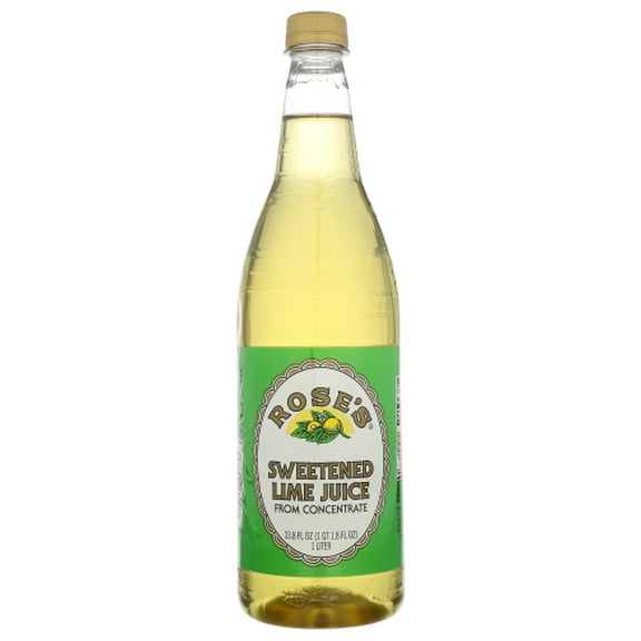 (Pack of 12) Roses Lime Juice Plastic Bottle 33.8 fl oz
