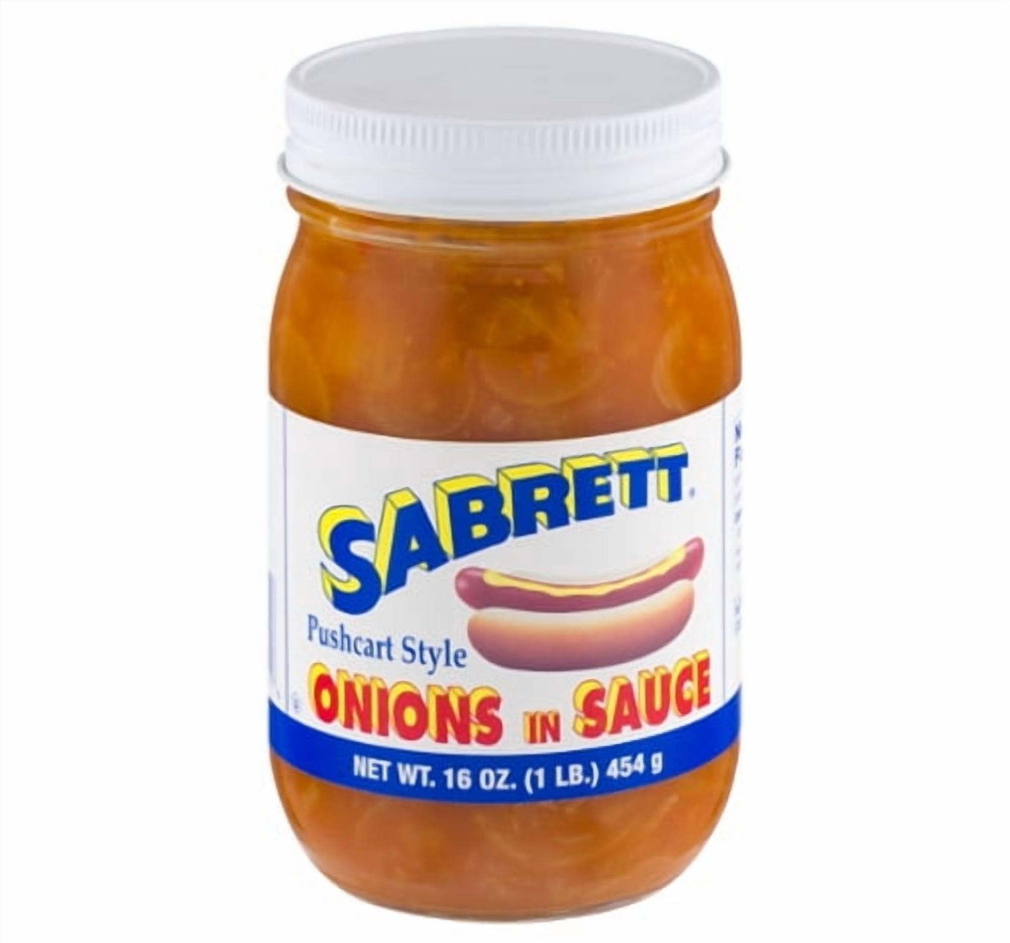 Pack of 12, Sabrett Onions In Sauce, 16 oz