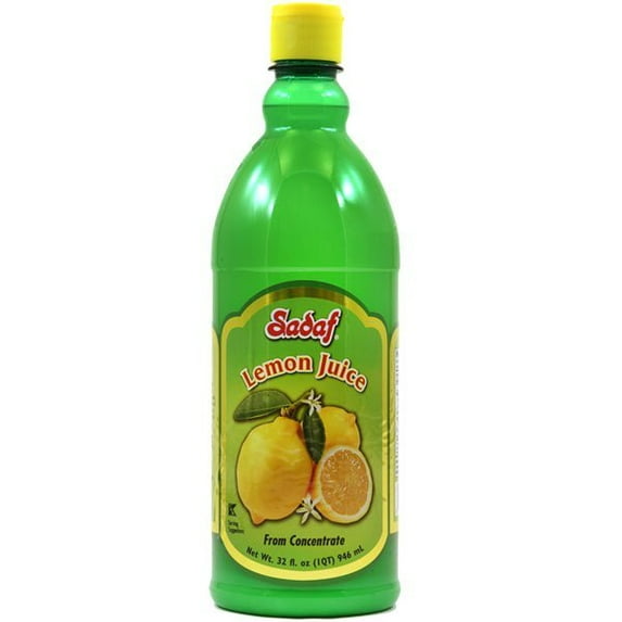 (Pack of 12) Sadaf Lemon Juice 32 Fo