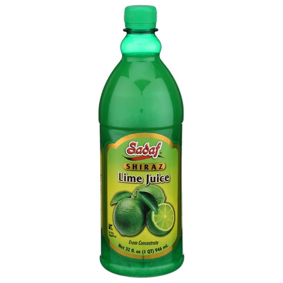 (Pack of 12) Sadaf Lime Juice 32 Fo