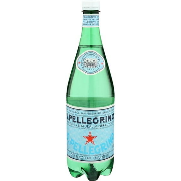 (Pack of 12) San Pellegrino Sparkling Water PET 1 Lt