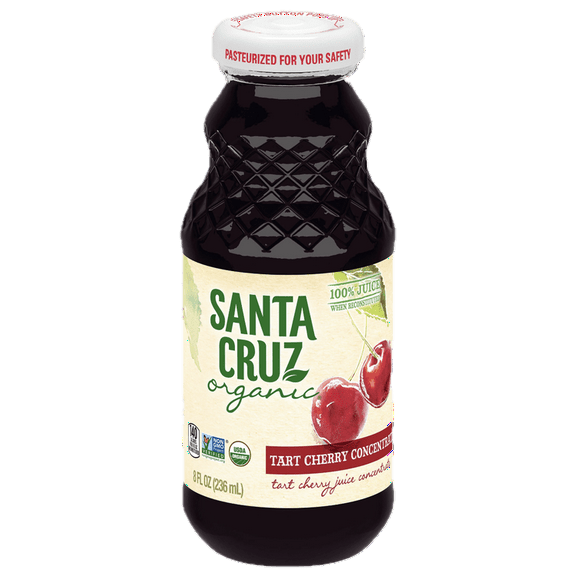 (Pack of 12), Santa Cruz Organic Tart Cherry Concentrate, 8 fl oz