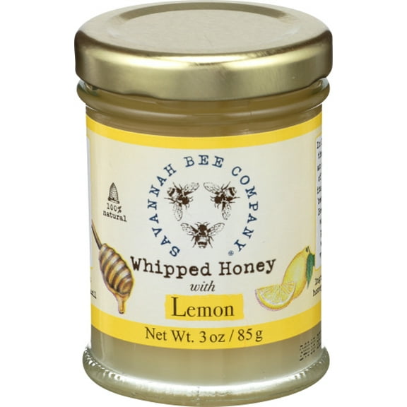 (Pack of 12) Savannah Bee Co Honey Whipped Lemon Mini 3 oz