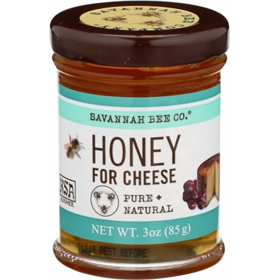 (Pack of 12) Savannah Bee Co Honey for Cheese 3 oz