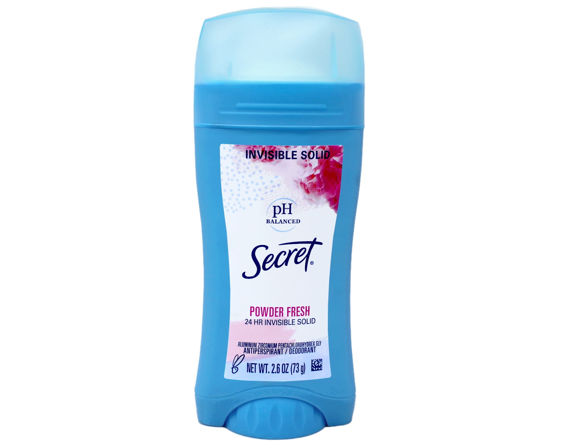 Pack of (12) Secret Anti-Perspirant Invisible Solid, Powder Fresh, 2.6 Oz,