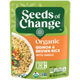 thumbnail image 1 of Pack of 12, Seeds Of Change Organic Quinoa & Brown Rice with Garlic, 8.5 oz, 1 of 5