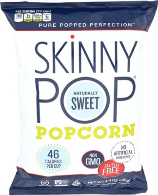 (Pack of 12) SkinnyPop Popcorn Ready-to-Eat Sweet & Salty Kettle 5.3 Oz
