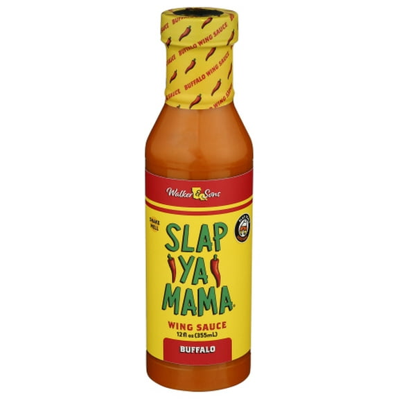 Pack of 12 Slap Ya Mama Wing Sauce 12 oz