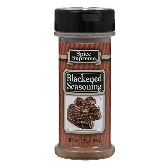 Pack of 12 Spice Supreme Blackened Seasonings 5.5 oz. #30810