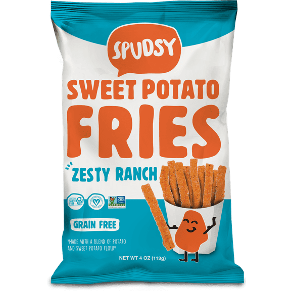(Pack of 12) Spudsy Zesty Ranch Sweet Potato Fries, 4 oz