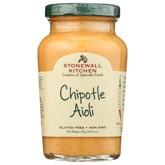 Pack of 12, Stonewall Kitchen Chipotle Aioli, 9.75 oz