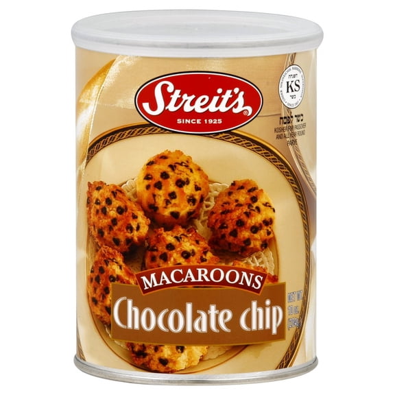 Pack of 12, Streits Macaroons Chocolate Chip, 10 oz