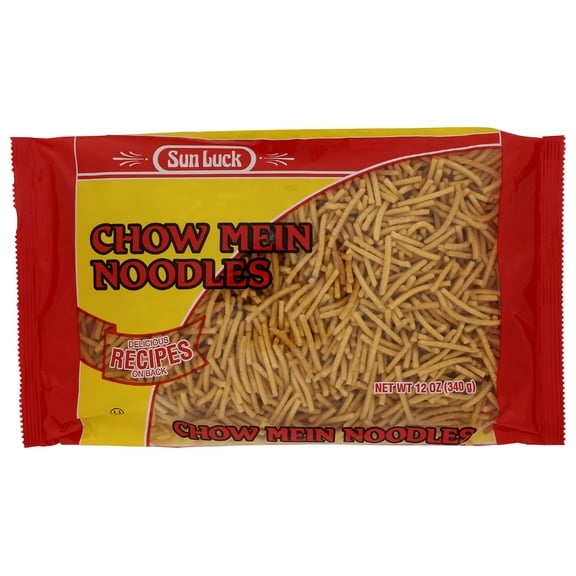 Pack of 12, Sun Luck Chow Mein Noodles, 12 oz
