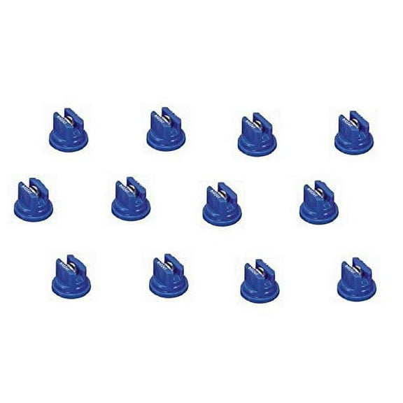 Pack of 12 - TeeJet Flat Spray Tips 80 Polymer w/SS Insert 0.3 GPM @ 40 PSI Farmer Bob's Parts TP8003VS