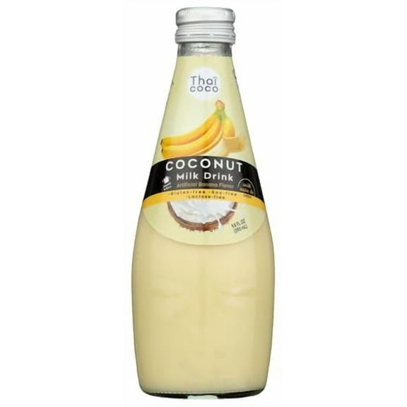 (Pack of 12) Thai Coco Beverage Coconut Banana 9.81 Fo