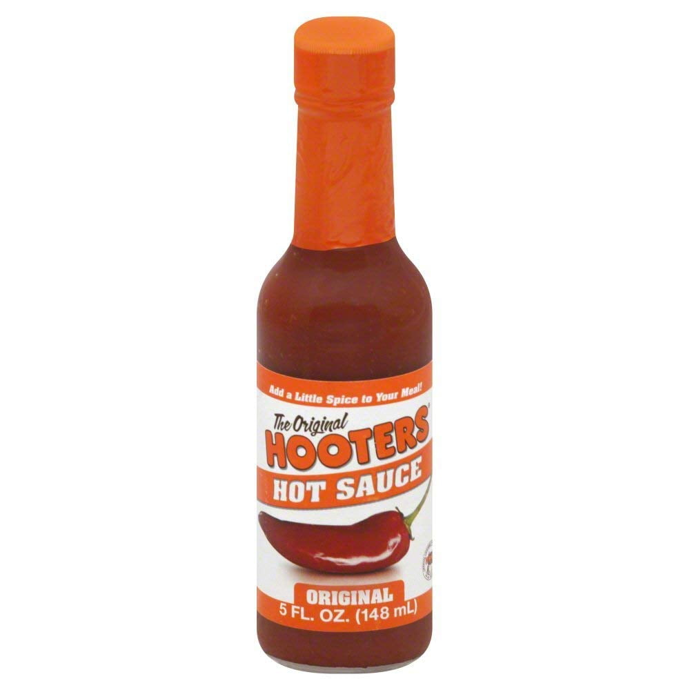 Pack of 12, The Original Hooters Hot Sauce, 5 fl oz