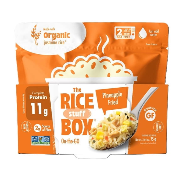 (Pack of 12) The Rice Stuff Rice Pineapple Fried Box 2.64 Oz