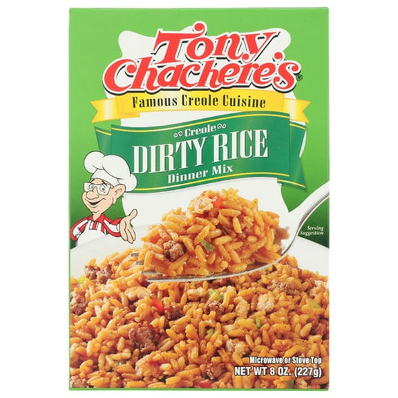 (Pack of 12) Tony Chachere's Dirty Rice Dinner 8 Oz