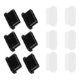 thumbnail image 1 of Pack of 12 Type C Dust Plug Phone Charging Port Silicone Protector Cover USB C Anti Dust Caps for Phone Tablet, 1 of 8