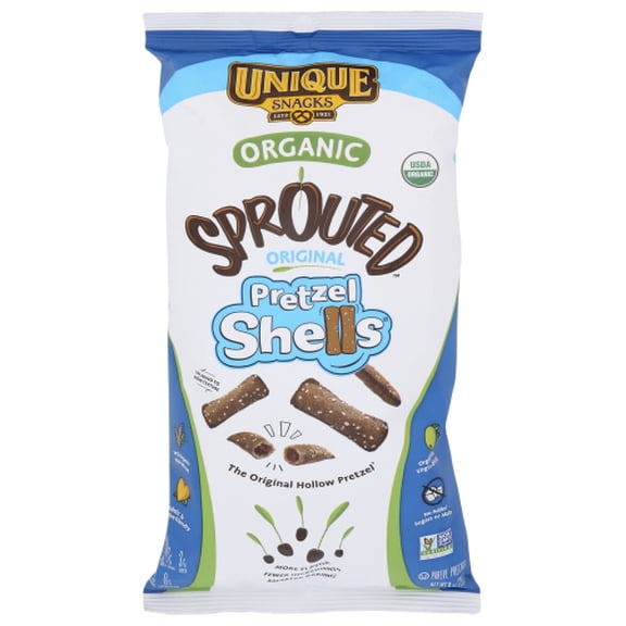 (Pack of 12) Unique Shell Sprouted Whole Wheat 8 oz