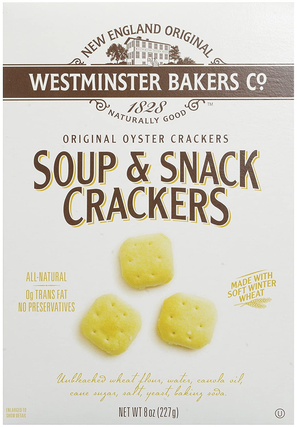 Pack of 12, Westminster Soup & Snack Oyster Crackers, 8 oz - Walmart.com