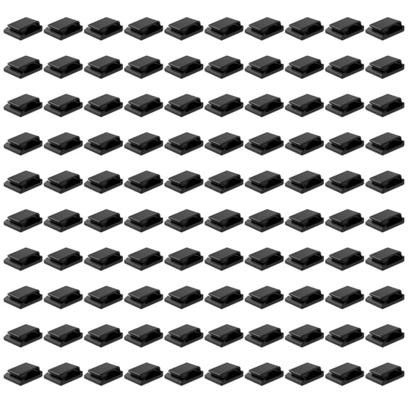 Pack of 120 Small Base Cable Clip Strong Wire Clip Suitable for LED String Light Ethernet Wire Management