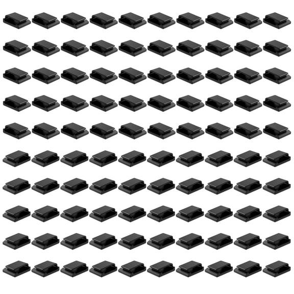 Pack of 120 Small Base Cable Clip Strong Wire Clip Suitable for LED String Light Ethernet Wire Management