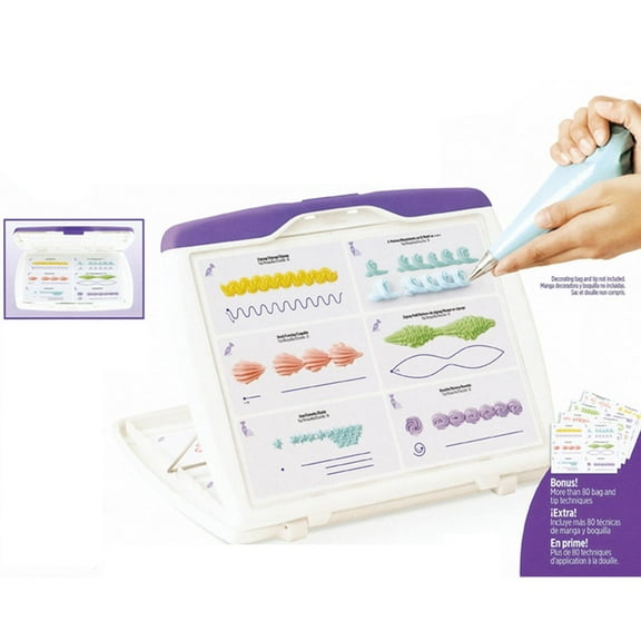 LIANXUE Pack of 13 Cake Piping DIY Drawing Board Templates Paper Practice Cardboards