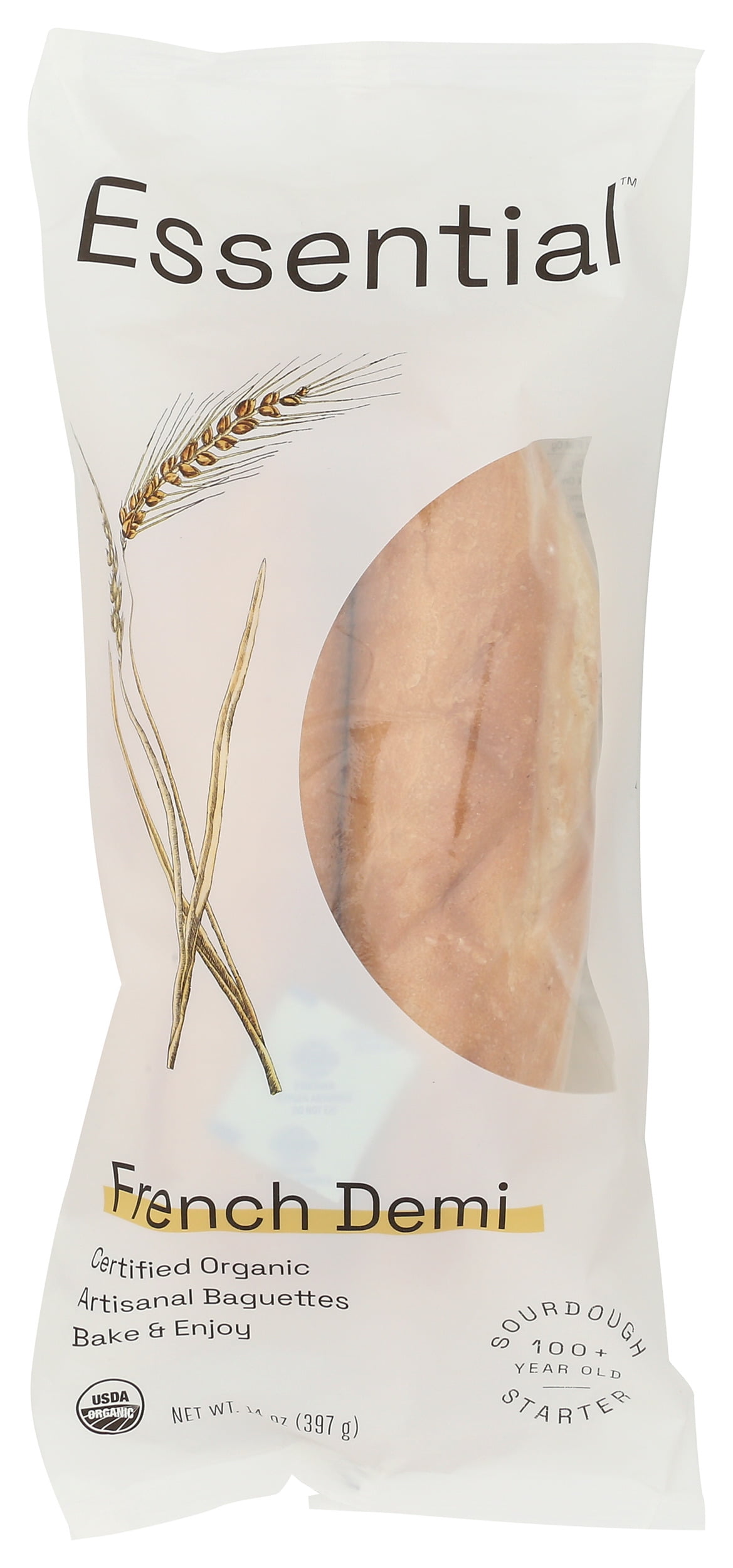 Pack of 14, The Essential Baking Comp French Demi Baguettes, 16 oz