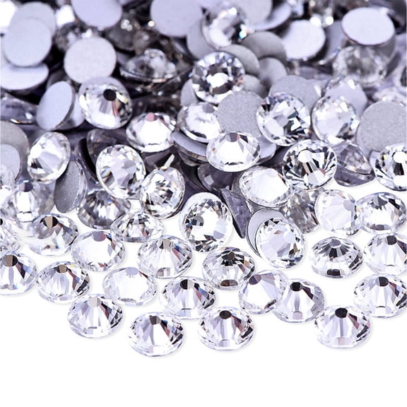 Pack of 1440 Assorted Crystals Beads With Storage Container Ideal for Craft and Artistics Projects