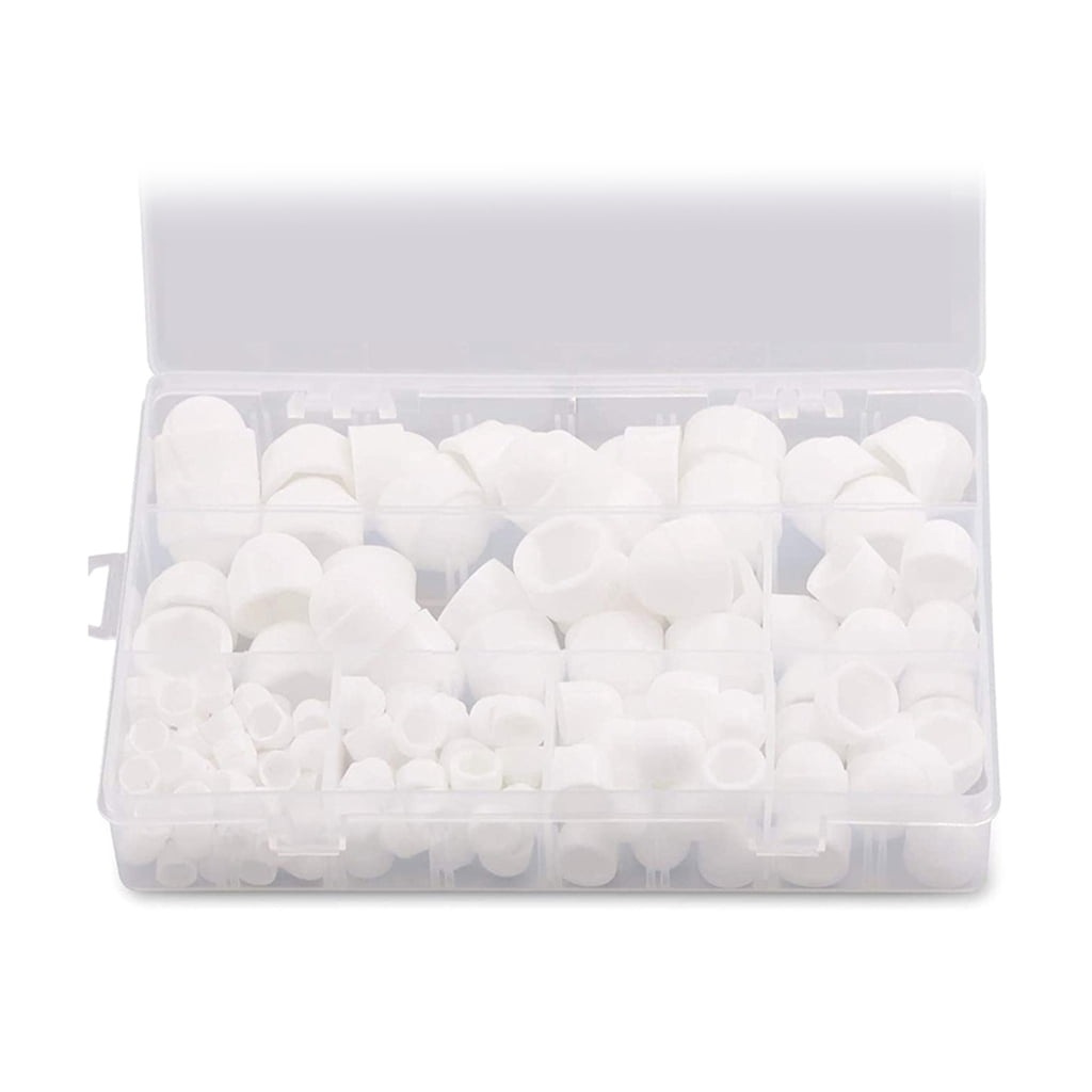 Pack of 145 Threaded Inserts with Caps set Locking Nuts Screw Nuts ...