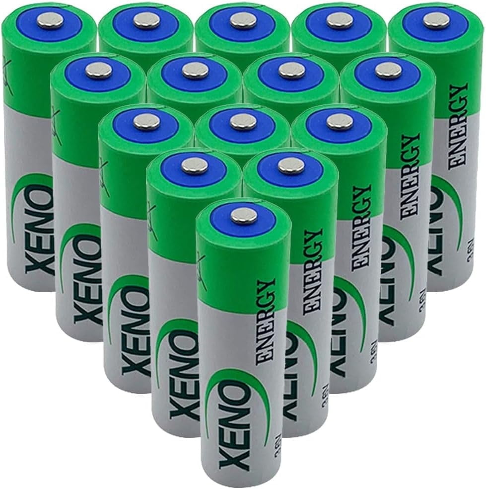 (Pack of 15) 3.6V XL-060F AA Lithium Battery 2400mAh for Xeno Energy XL-060F Non-Rechargeable Battery Replacement for Smart Water Meter