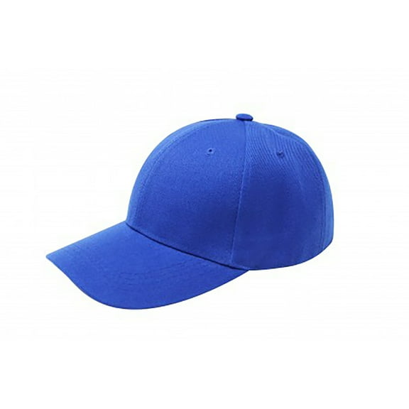 Pack of 15 Bulk Wholesale Plain Baseball Cap Hat Adjustable (Royal Blue)