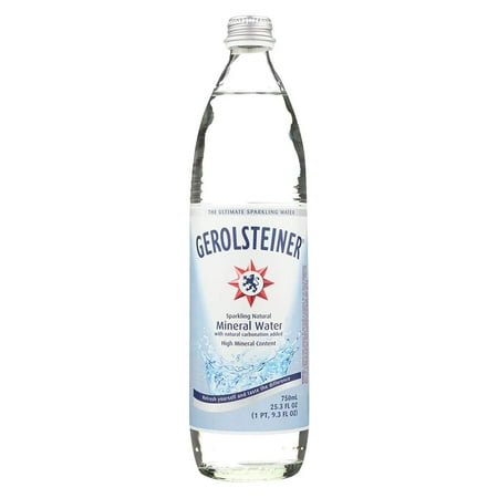 Pack of 15 Gerolsteiner Mineral Water (25.26 Fl Oz Each)