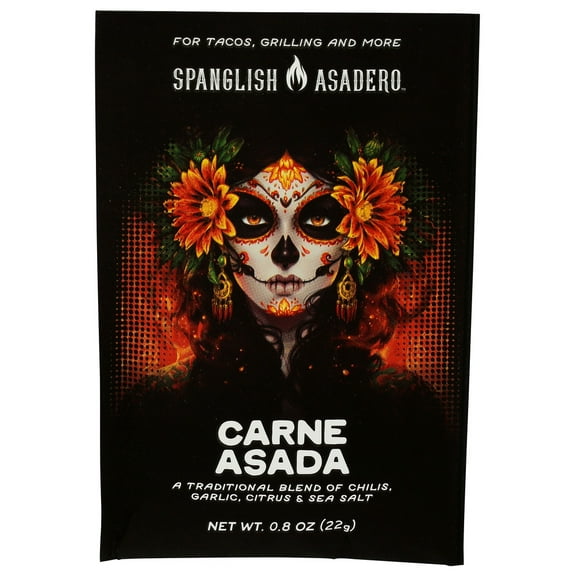 (Pack of 15) Spanglish Seasoning Carne Asada 0.8 Oz