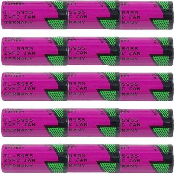 (Pack of 15) TL-5955 2/3AA Battery for Tadiran 3.6 Volt TL-5955 Battery , 1650mAh, Replaces TL-2155 TL-4955 TL-5155 SL-361 ER14335