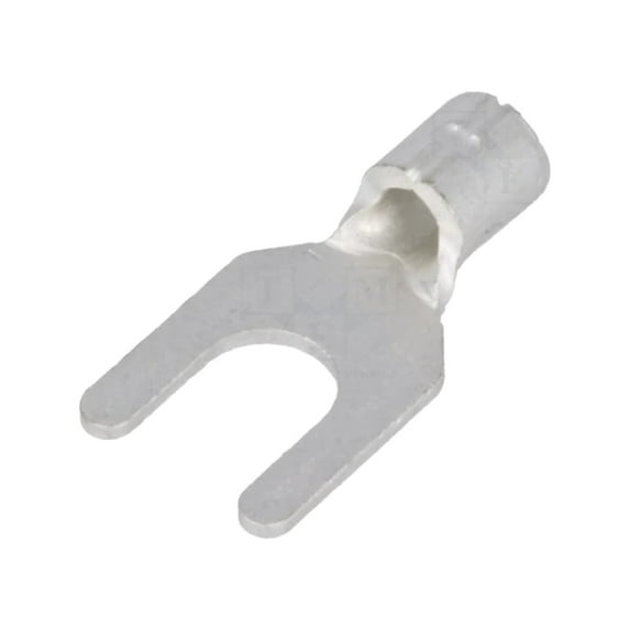 Pack of 150 2Y-4 fork; M4; 1.04÷2.63mm2; crimped; for cable; non-insulated