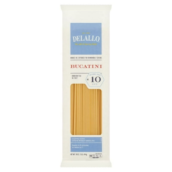 (Pack of 16) DeLallo Bucatini Pasta, 16 oz
