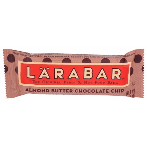 (Pack of 16) Larabar Almond Butter Chocolate Chip Bar 1.6 Oz