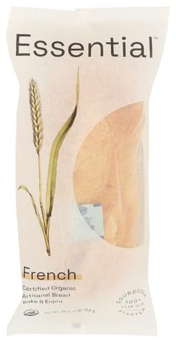 (Pack of 16) The Essential Baking Company French Bread Takeaway Bag 16 Oz
