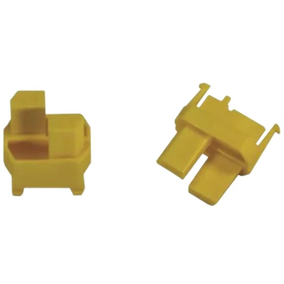 Pack of 17 17790000013 Connector Accessories Coding Key Straight Thermoplastic Yellow, Bulk, RoHS
