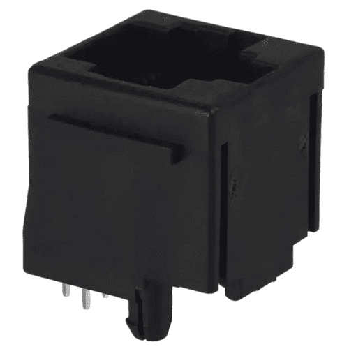 Pack of 17 556416-1 Connector Modular Jack 8p8c (RJ45, Ethernet) Vertical Unshielded Cat3