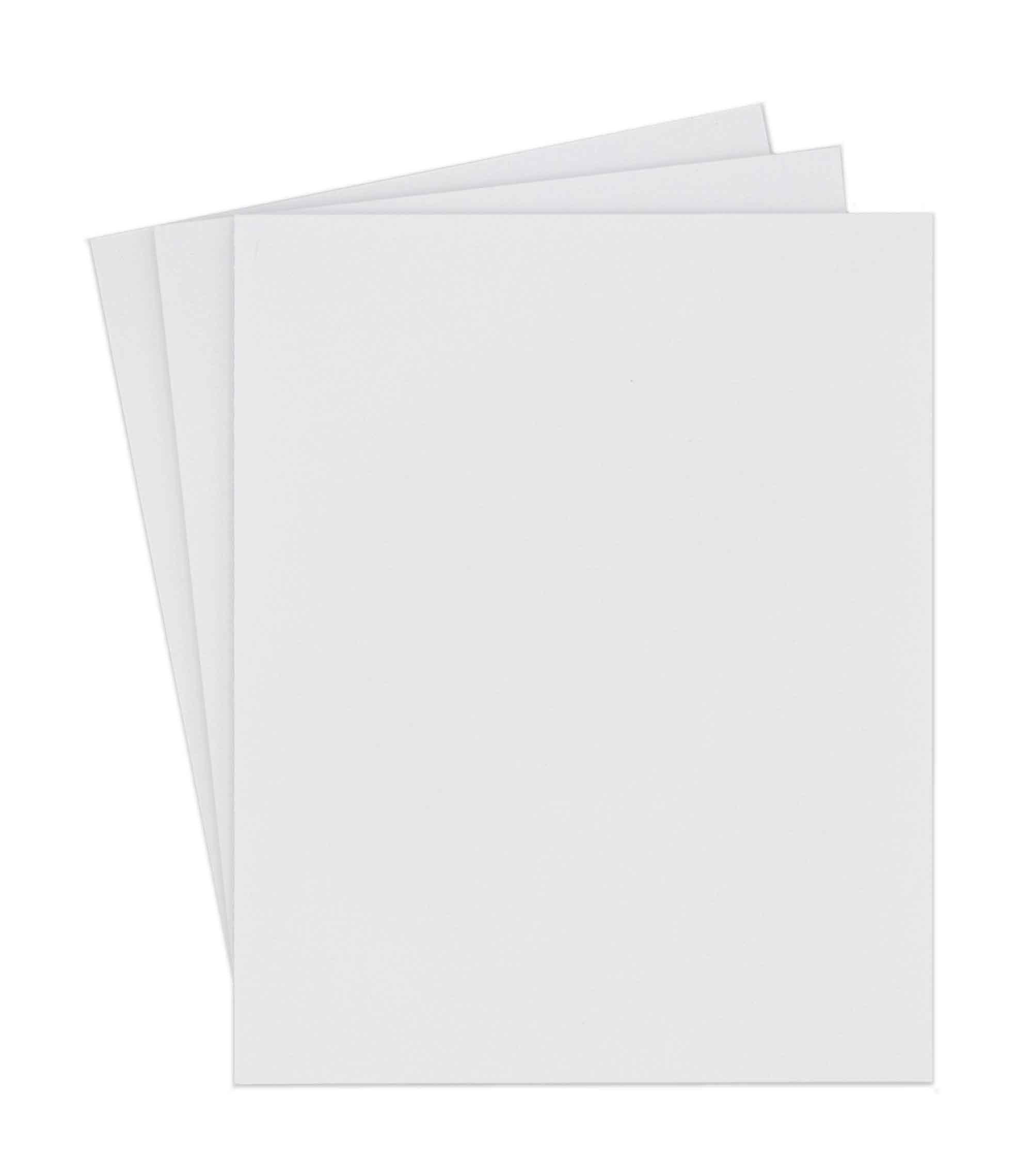Pack of 2 16x20 3/16" White Foam Core Backings