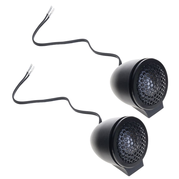 Pack of 2 4Ohm Car Tweeters With Silk Film General Fit Large Power Auto Sound Tweeters Simple Installs for Clear Sound