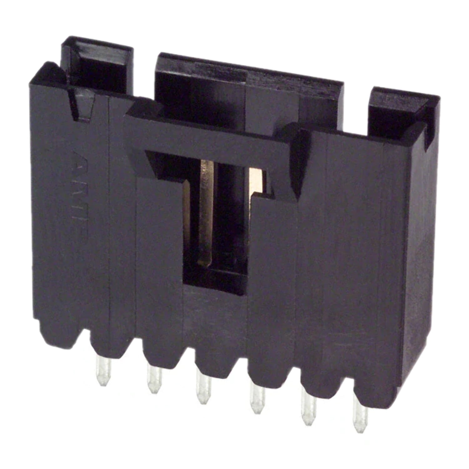 コレクション 0555 Pack of 2 5-104363-5 Connector Header Vert 6POS 2.54MM, RoHS