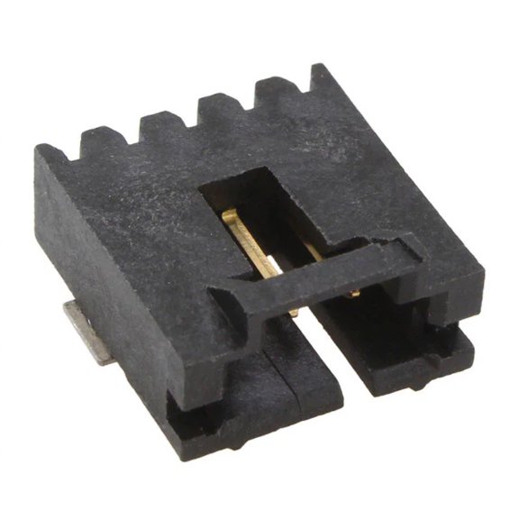 Pack of 2 5-147278-2 Connector Header 3 position 2.54mm Right Angle Surface Mount :RoHs , Cut Tape